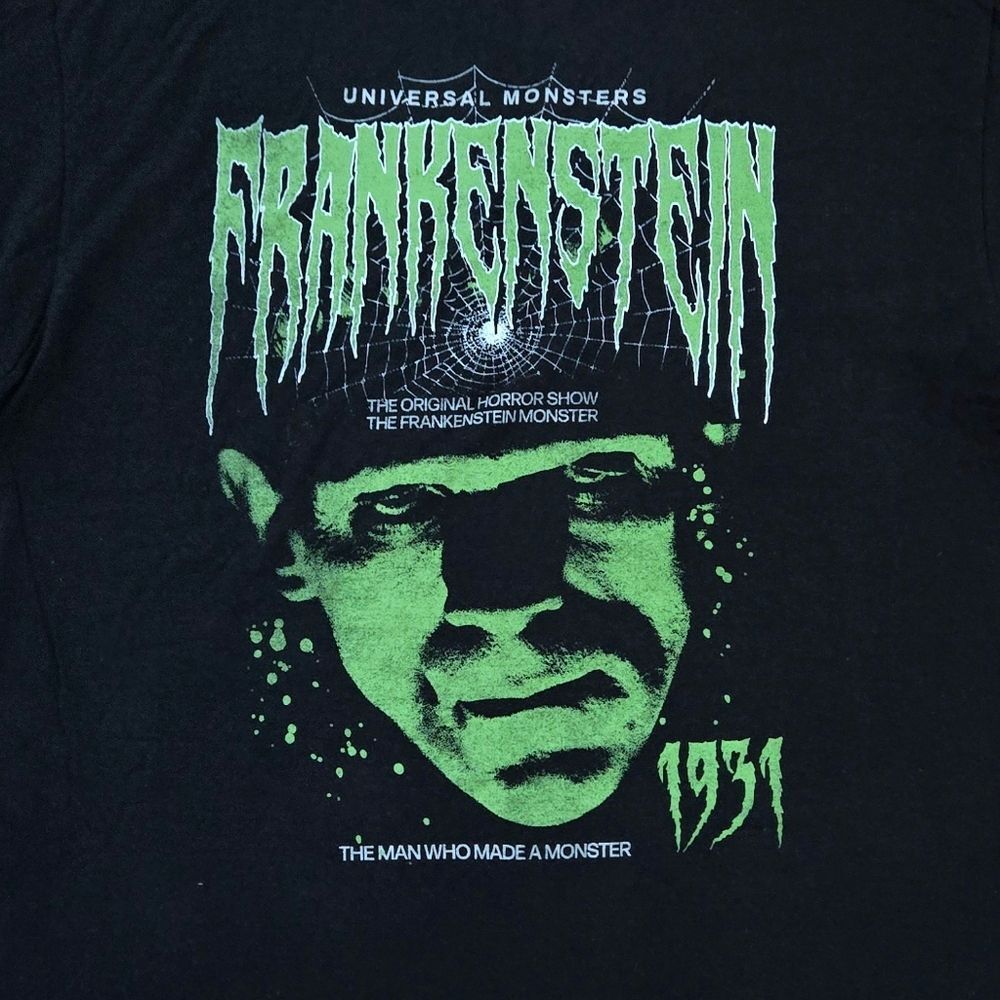 Neon Riot Universal Monsters FRANKENSTEIN Graphic Tee👕 - NWOT - Picture 3 of 13